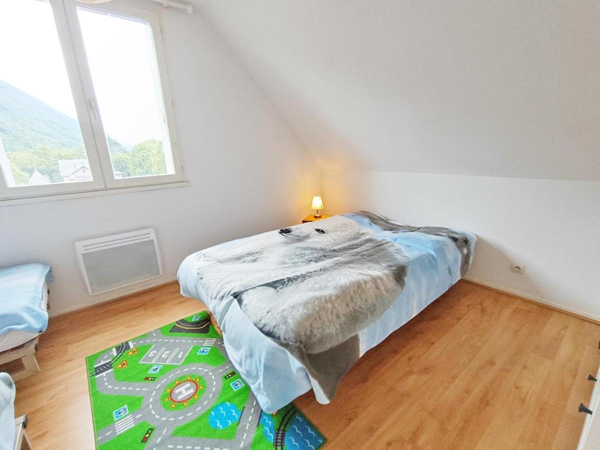 Chez Charlotte, T3 Duplex, Vue Montagne, Parking Gratuit, Ascenseur, 4 Personnes Apartment Bagneres-de-Luchon Luaran gambar
